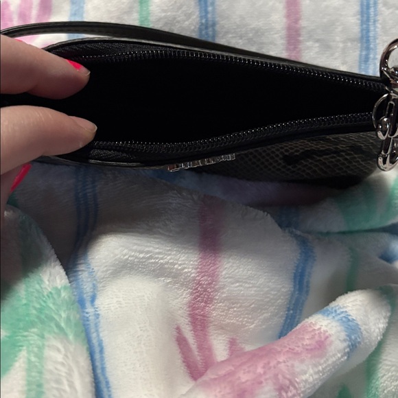 Coach Tan Snakeskin Wristlet - Picture 2 of 4